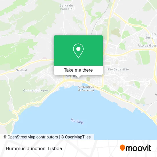 Hummus Junction map