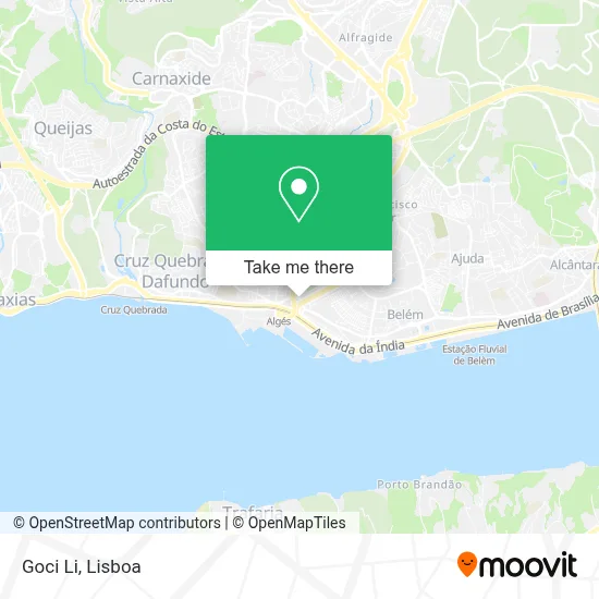 Goci Li map