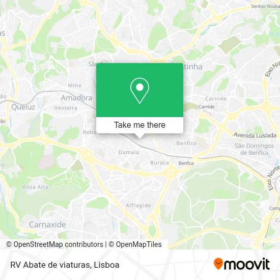 RV Abate de viaturas map