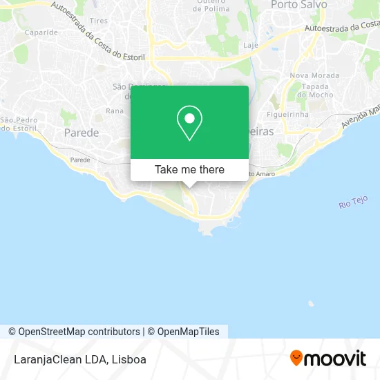 LaranjaClean LDA map