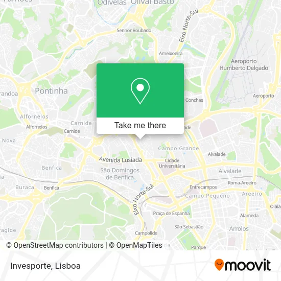 Invesporte map