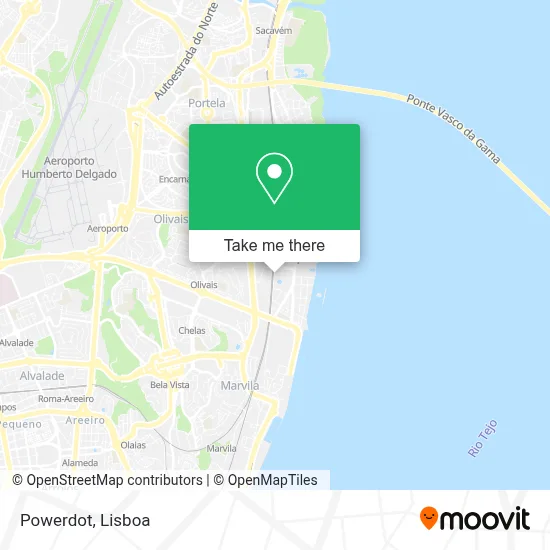 Powerdot map