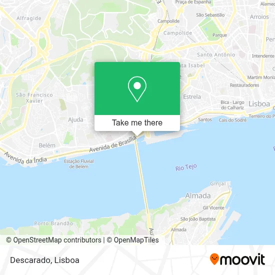 Descarado map