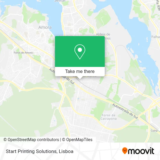 Start Printing Solutions map
