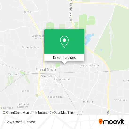 Powerdot map