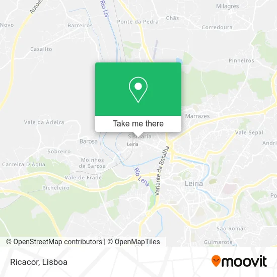 Ricacor mapa
