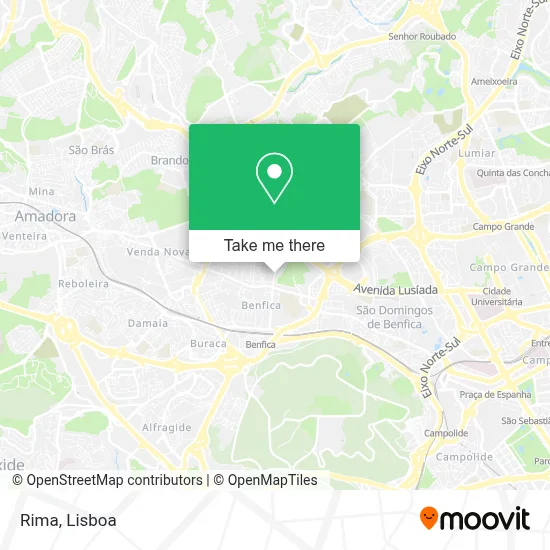 Rima mapa