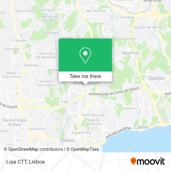 Loja CTT map