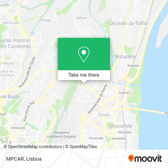 MPCAR map
