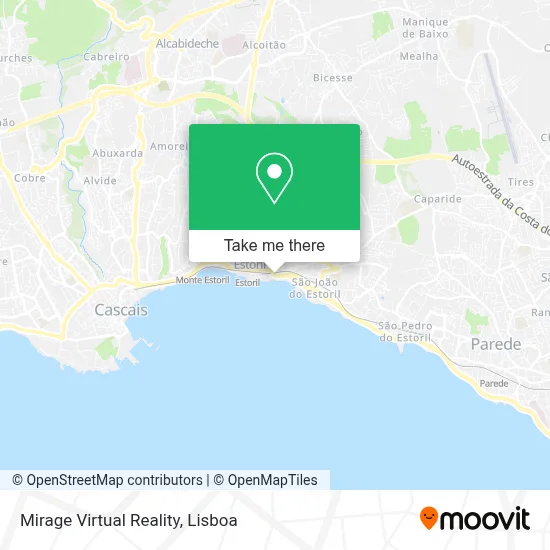 Mirage Virtual Reality map