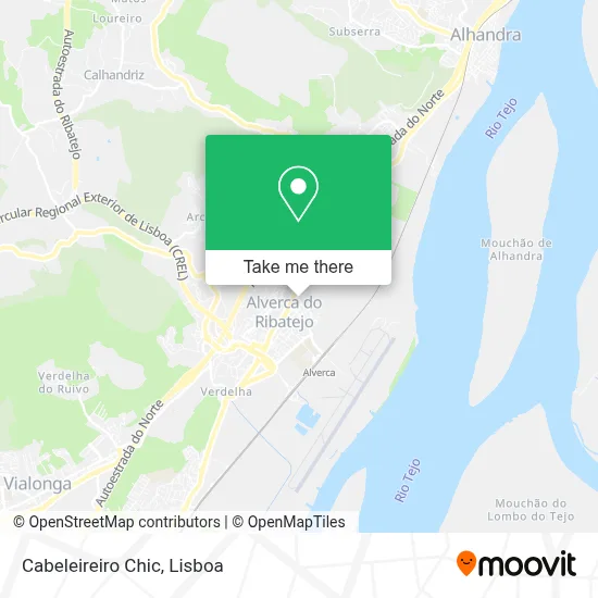 Cabeleireiro Chic mapa