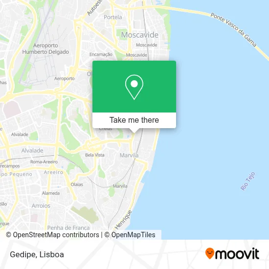 Gedipe map