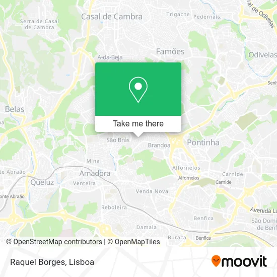 Raquel Borges map