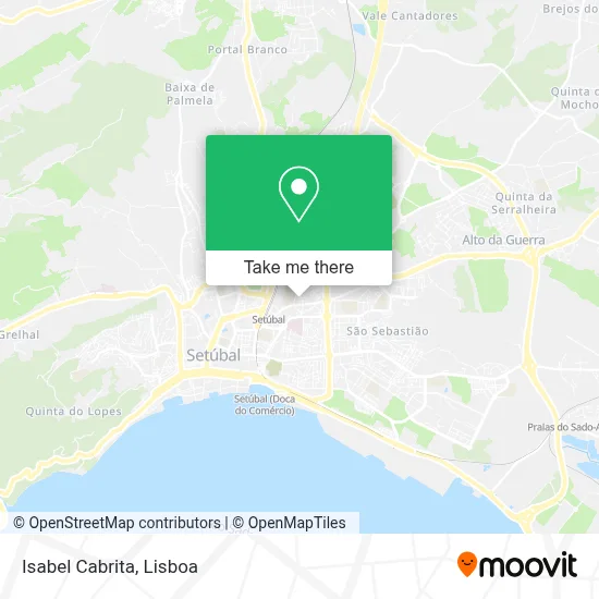 Isabel Cabrita map