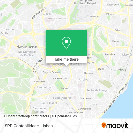 SPD Contabilidade map