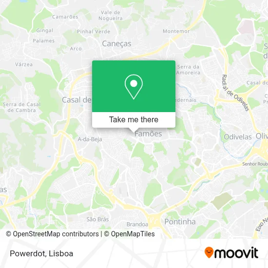 Powerdot map