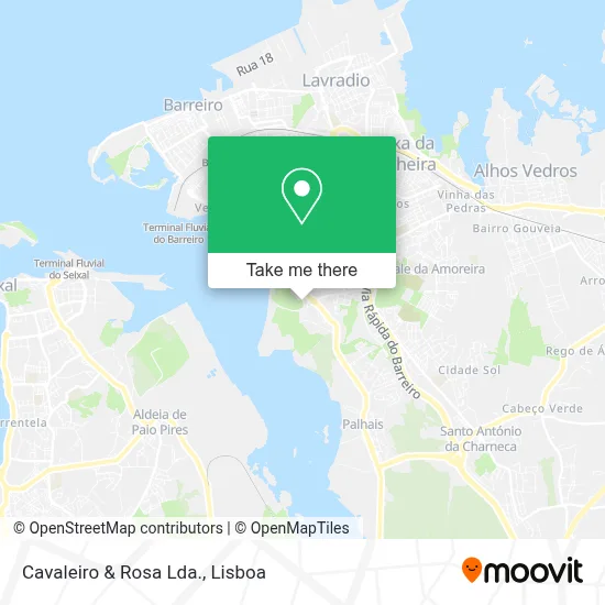 Cavaleiro & Rosa Lda. map
