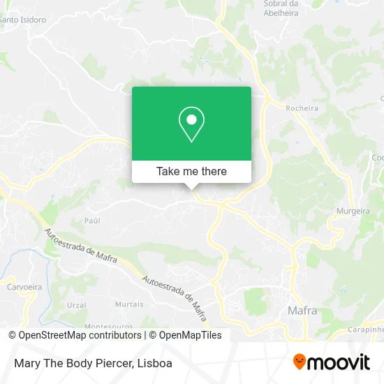 Mary The Body Piercer map