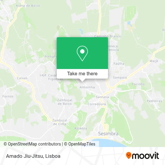 Amado Jiu-Jitsu map