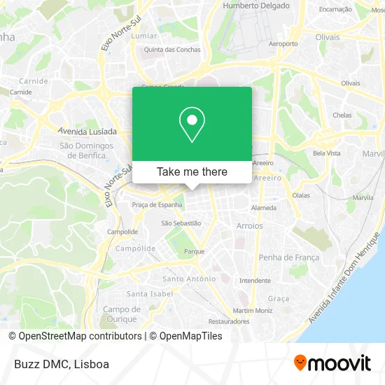 Buzz DMC map