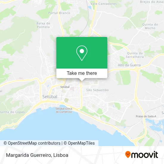Margarida Guerreiro map