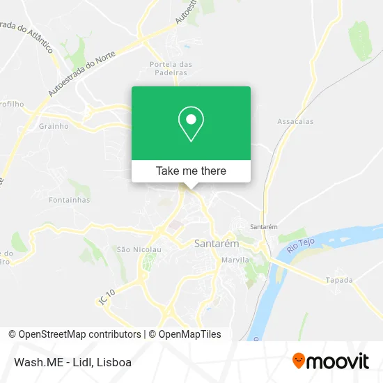 Wash.ME - Lidl map