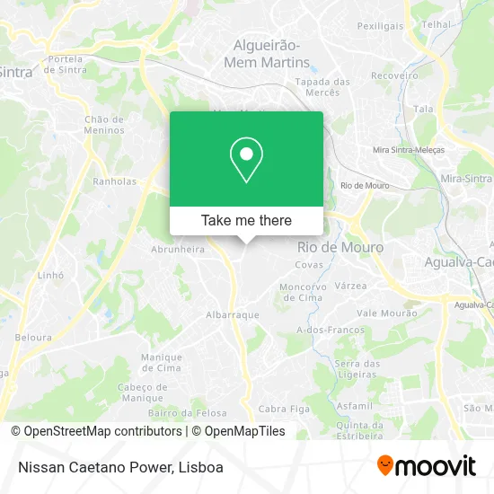 Nissan Caetano Power map