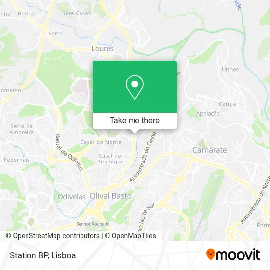 Station BP map
