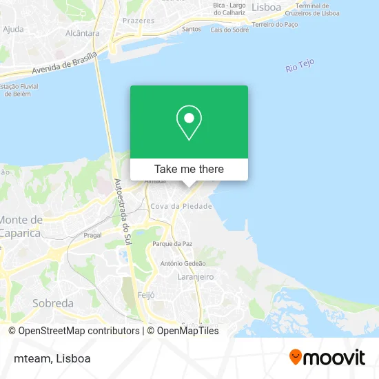 mteam mapa