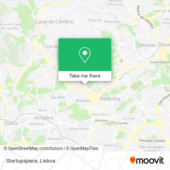 Startupspace mapa