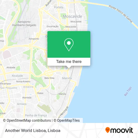 Another World Lisboa map