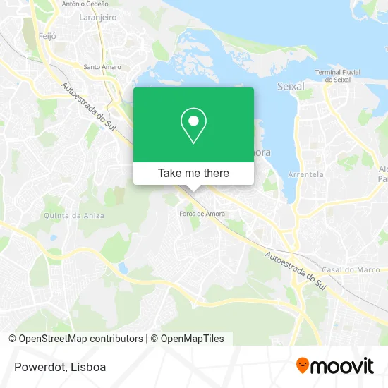 Powerdot map