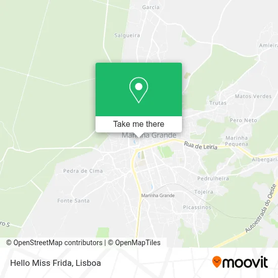 Hello Miss Frida map