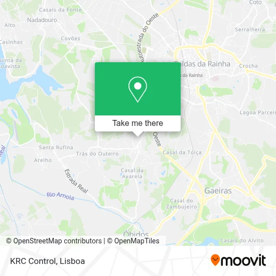 KRC Control map