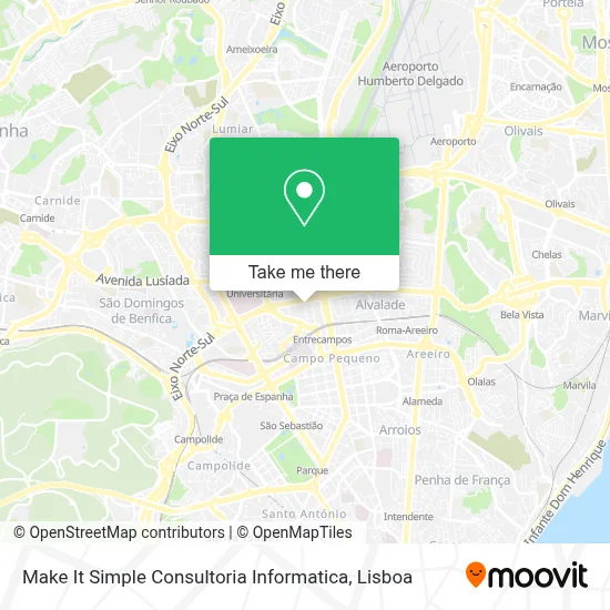 Make It Simple Consultoria Informatica map