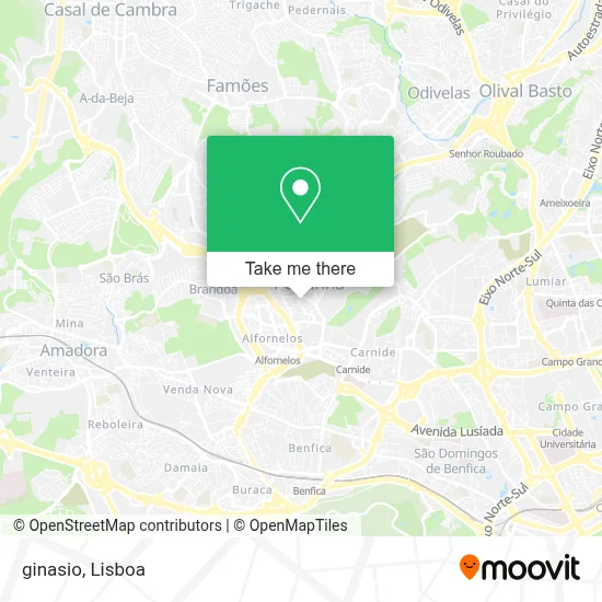 ginasio map