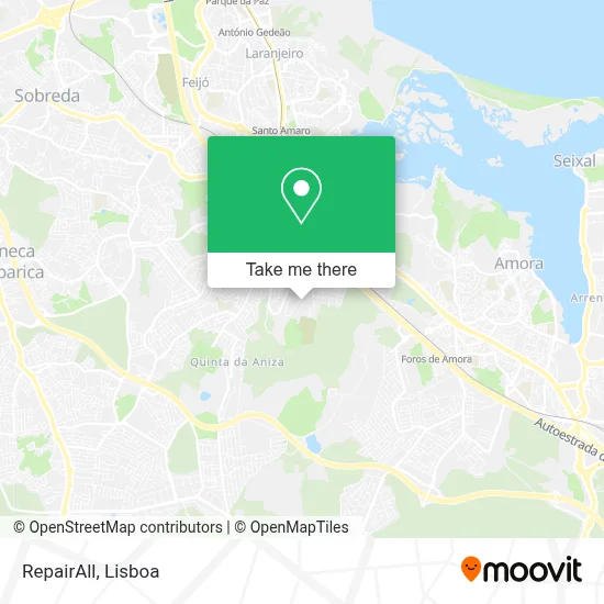 RepairAll map