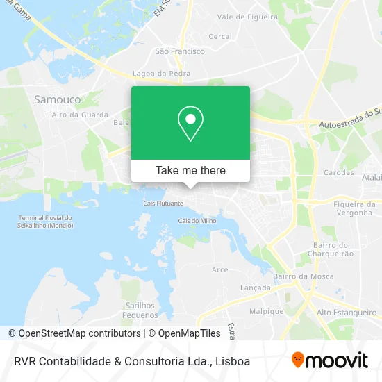 RVR Contabilidade & Consultoria Lda. mapa