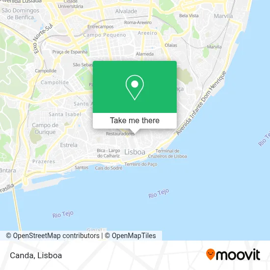 Canda map