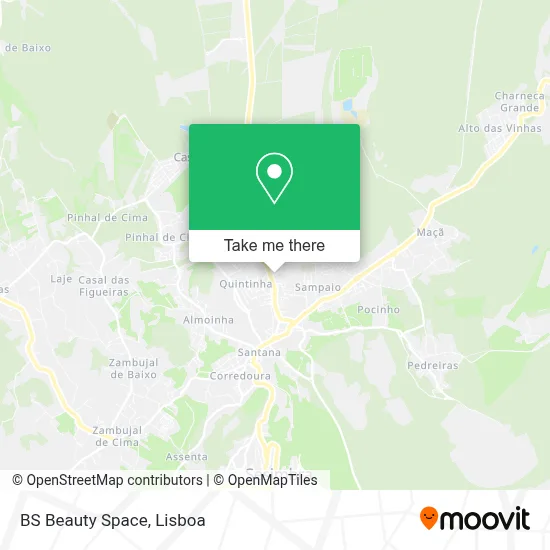 BS Beauty Space map
