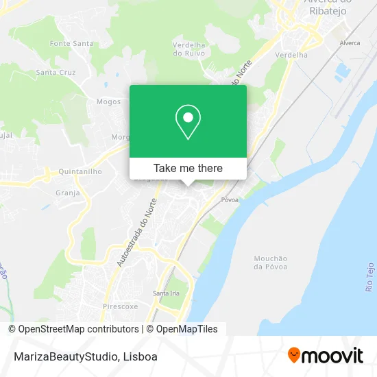 MarizaBeautyStudio map