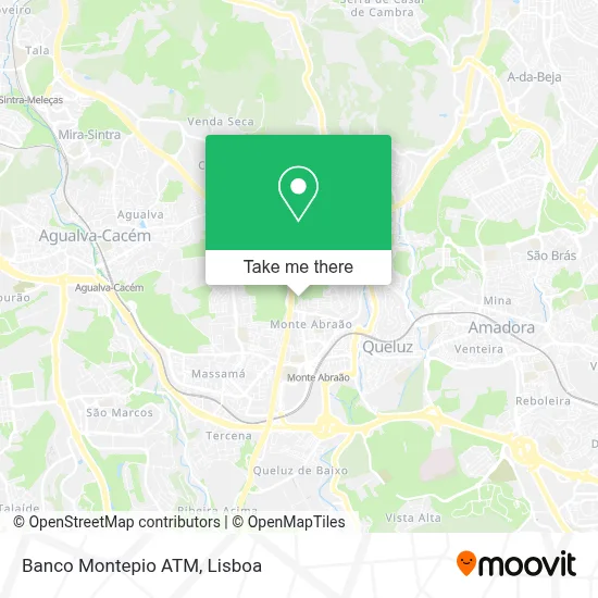 Banco Montepio ATM map