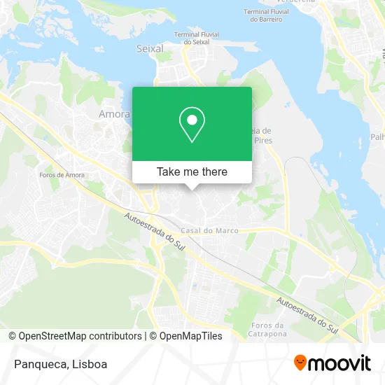 Panqueca map
