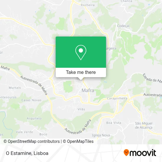 O Estamine map