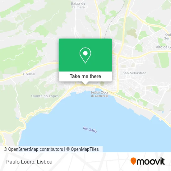 Paulo Louro map