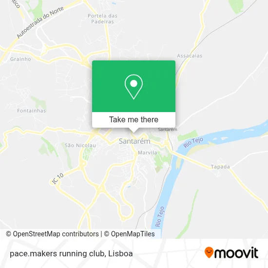 pace.makers running club map