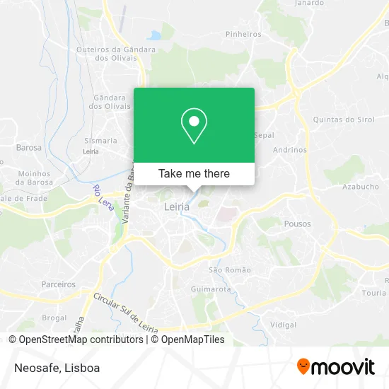 Neosafe mapa