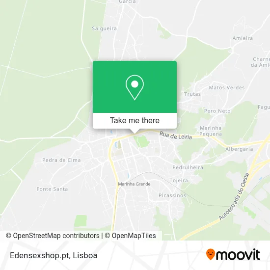 Edensexshop.pt map