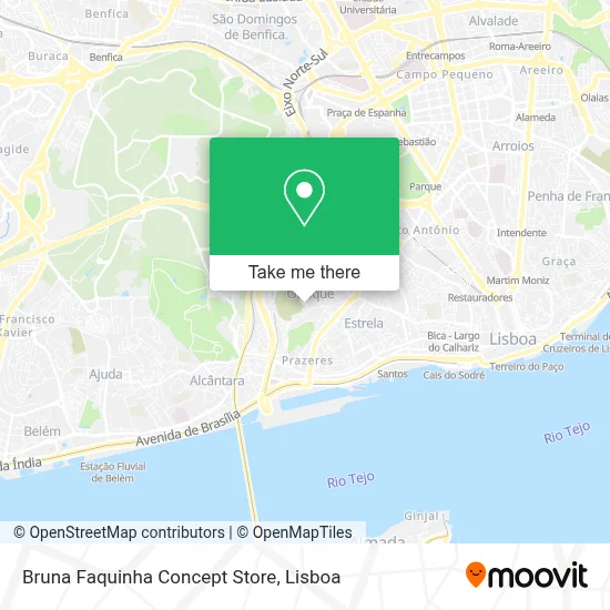 Bruna Faquinha Concept Store map