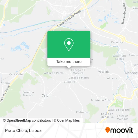 Prato Cheio map